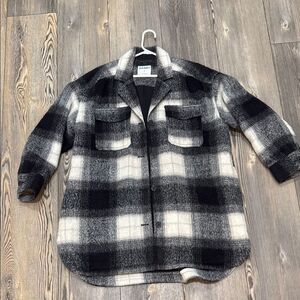 Old Navy Fully Lined Wool Blend Shacket
